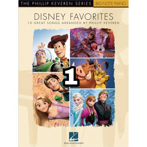 【預購 1】 - Disney favorites - The Phillip Keveren Series