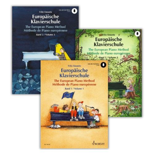 The European Piano Method - 歐洲鋼琴教學教材