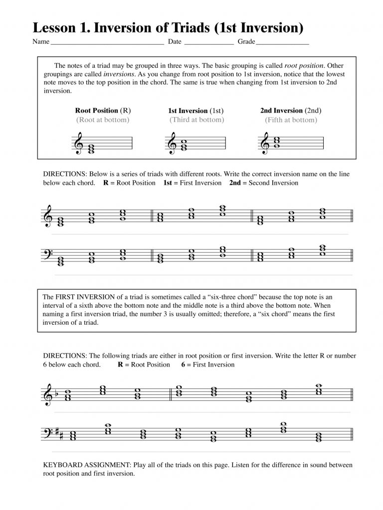 Harmony Lessons - 簡易和聲 1