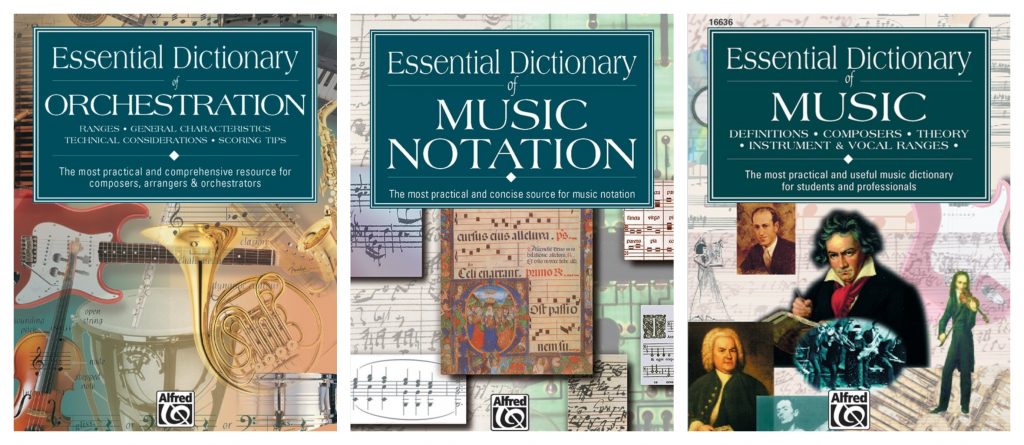 -【預購】Essential Dictionary of Music 袖珍字典精裝(3本一套)