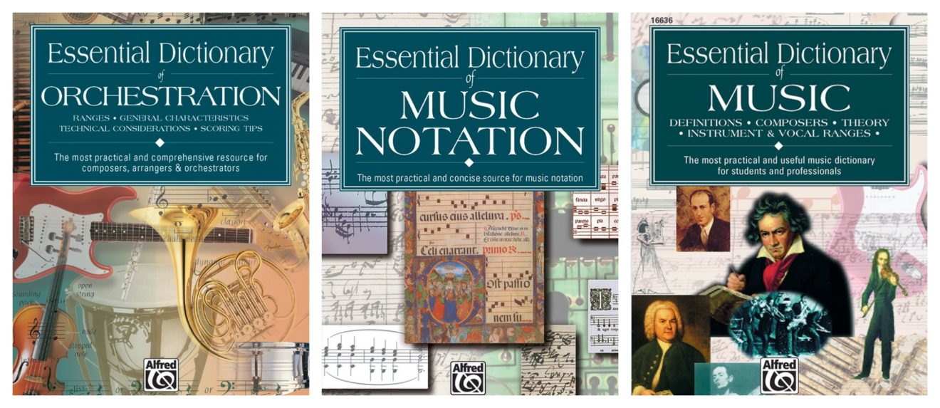 Essential Dictionary of Music 袖珍字典精裝(3本一套) 停看聽音樂培訓中心