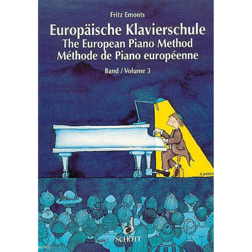 The European Piano Method Book 3 - 歐洲鋼琴教學教材第三冊
