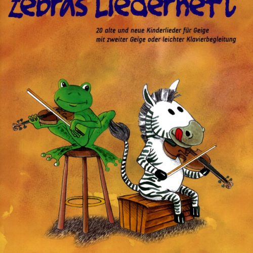 【小提琴預購區】Zebras Liederheft
