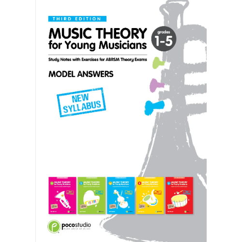 解答本Music Theory for Young Musicians Model Answers Grade 1-5