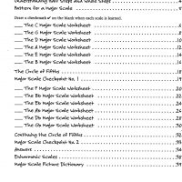 Major/Minor  Scale Picture Workbook (一套2冊)-學習音階的有趣方法 1