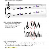 Major/Minor  Scale Picture Workbook (一套2冊)-學習音階的有趣方法 5