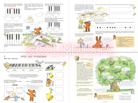 Klavierspielen Mit Der Maus (1套3冊) -與小小鼠一起彈鋼琴 1