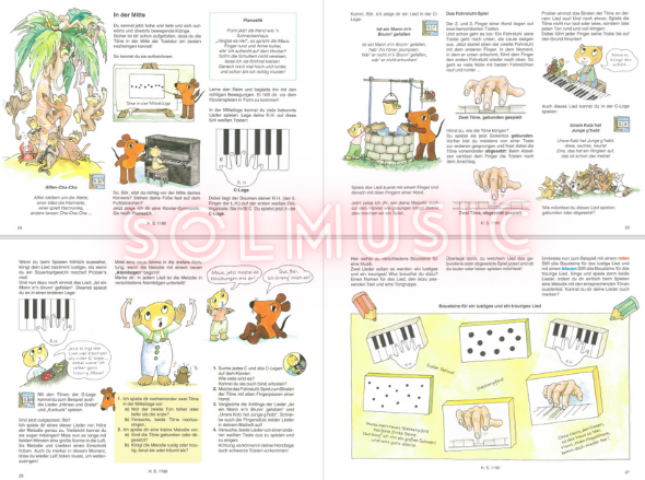 Klavierspielen Mit Der Maus (1套3冊) -與小小鼠一起彈鋼琴 2