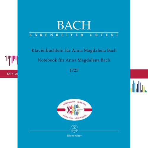 🎉 A 🎉 Bach- Notebook for Anna Magdalena Bach (1725)