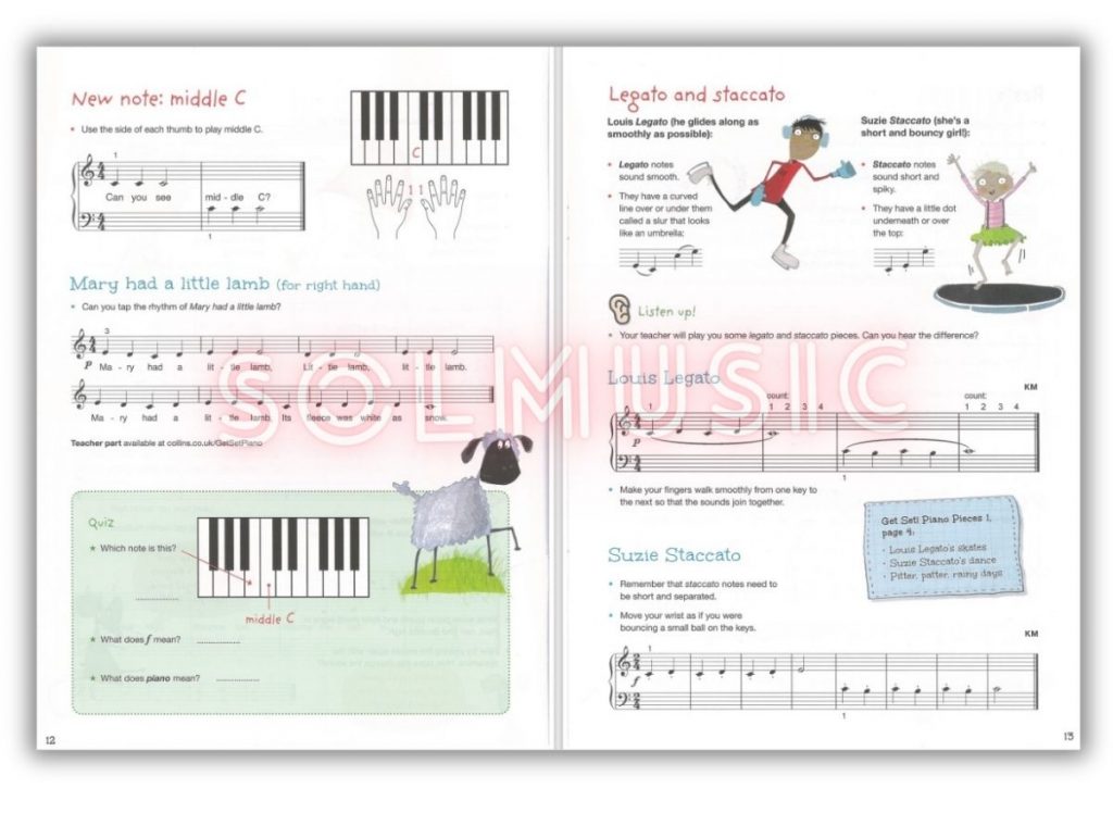 - Get Set! Piano - Get Set! Piano Tutor Book 1