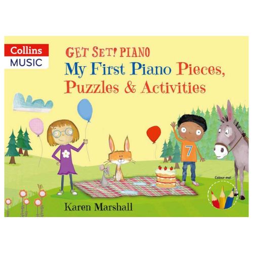 Get Set! Piano - My First Piano Pieces, Puzzles & Activities