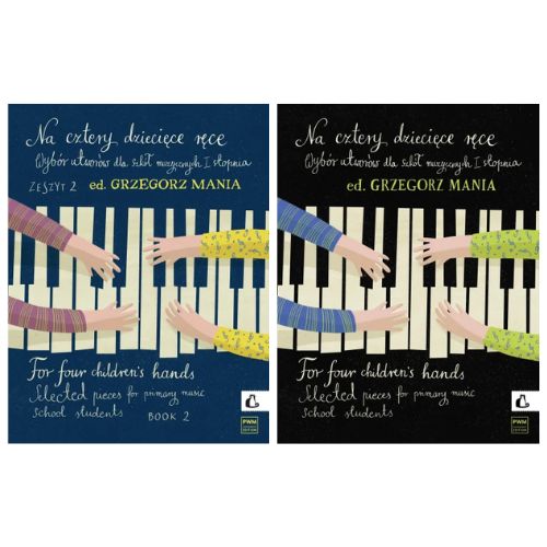 -- For four children's hands