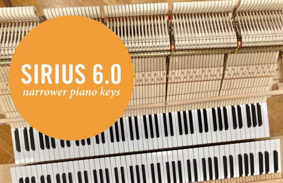 SIRIUS 6.0 ， 一個讓雙手「變大」的鋼琴鍵盤